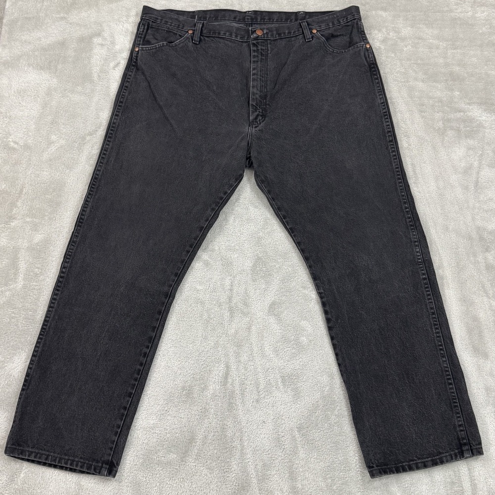 Wrangler 13MWZWK Cowboy Cut Jeans Mens 42x30 Black Original Straight Western